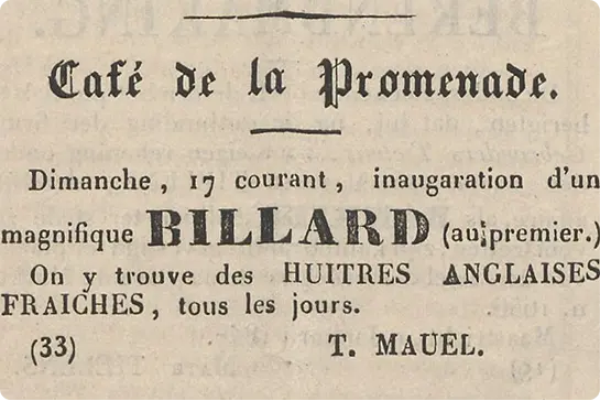 Café de la Promenade